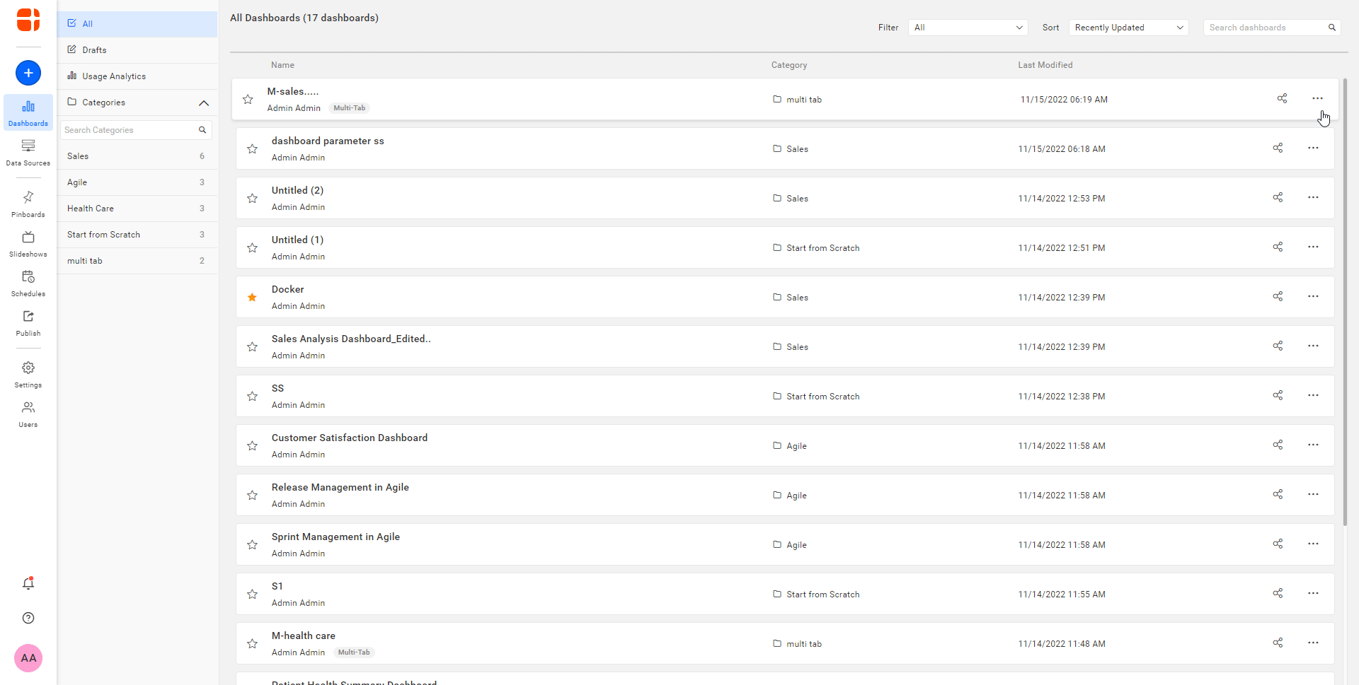 Provided an option to hide the get embed code for the dashboard and widgets