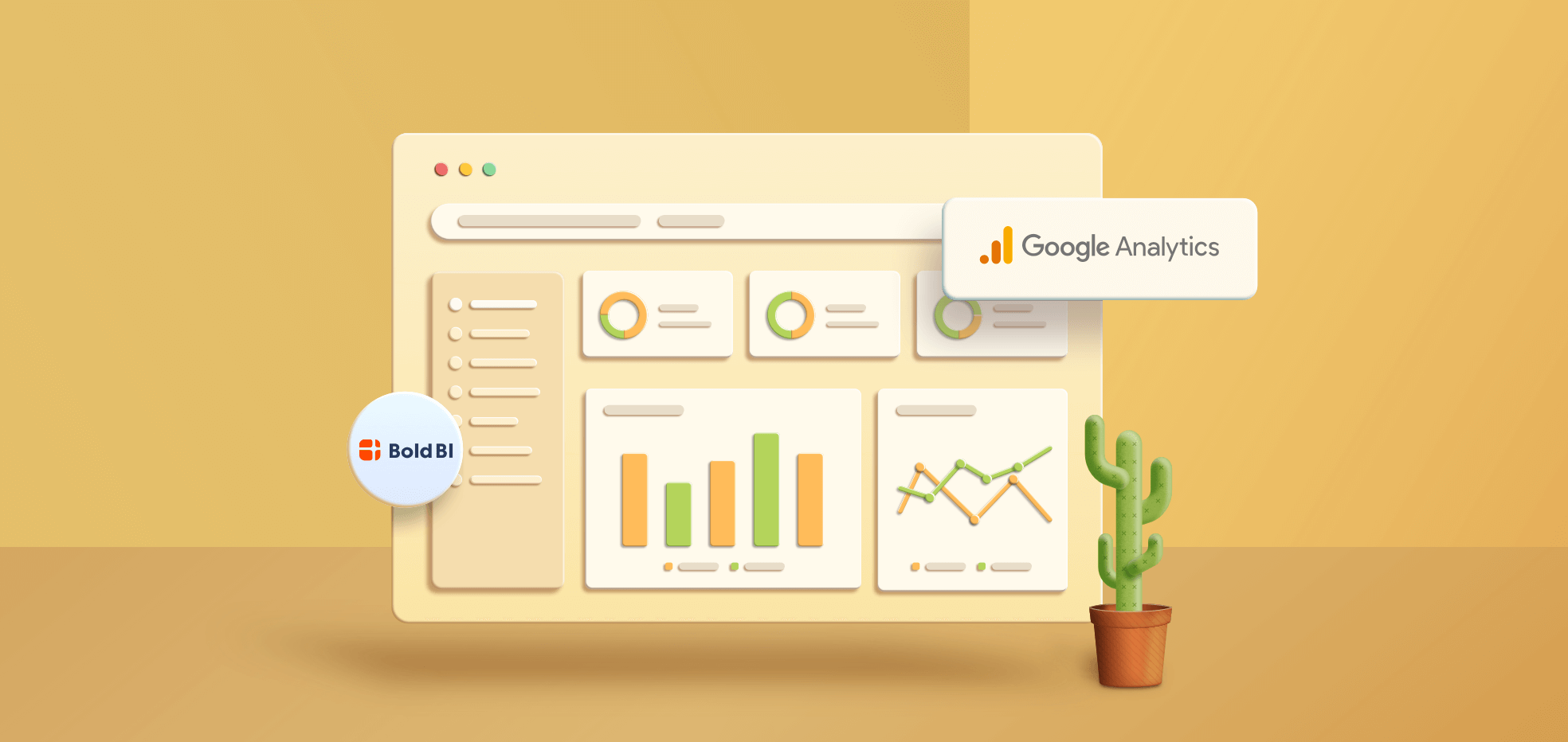 Connecting Bold BI to Google Analytics data source