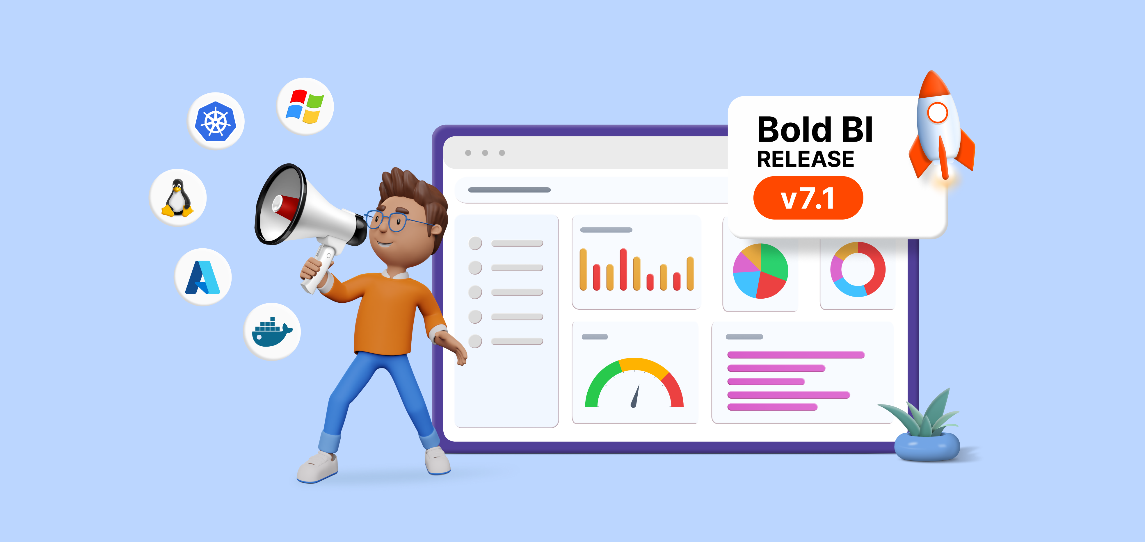 Bold BI V 7.1 Release Highlights for Self-Hosting and Embedding