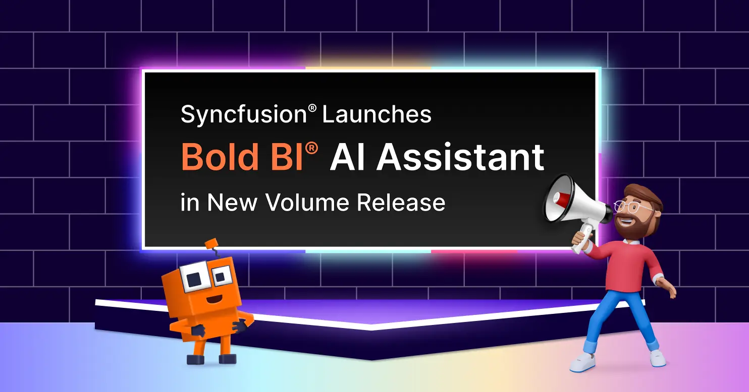 Syncfusion® Launches Bold BI® AI Assistant in New Volume Release