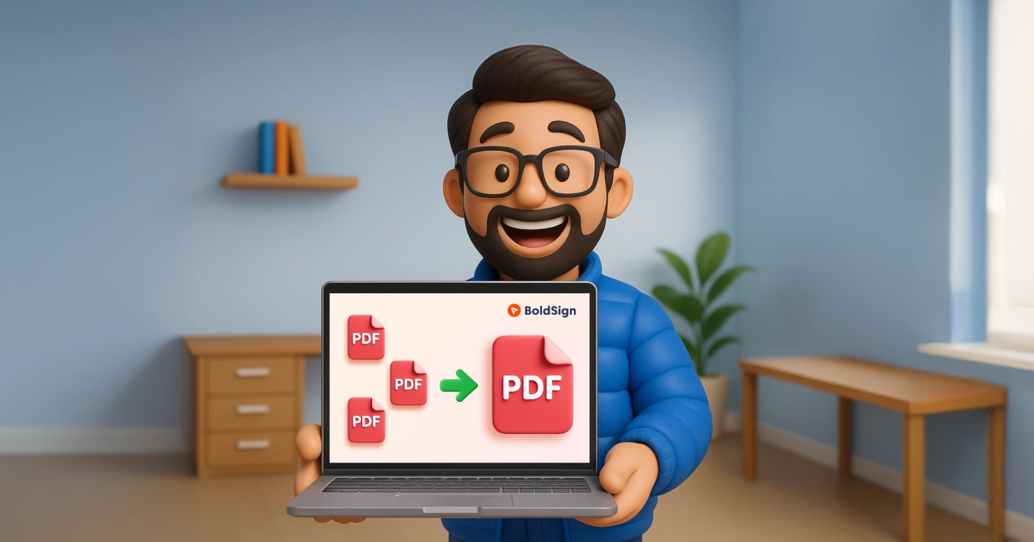 Introducing the BoldSign's Free PDF Merge Tool