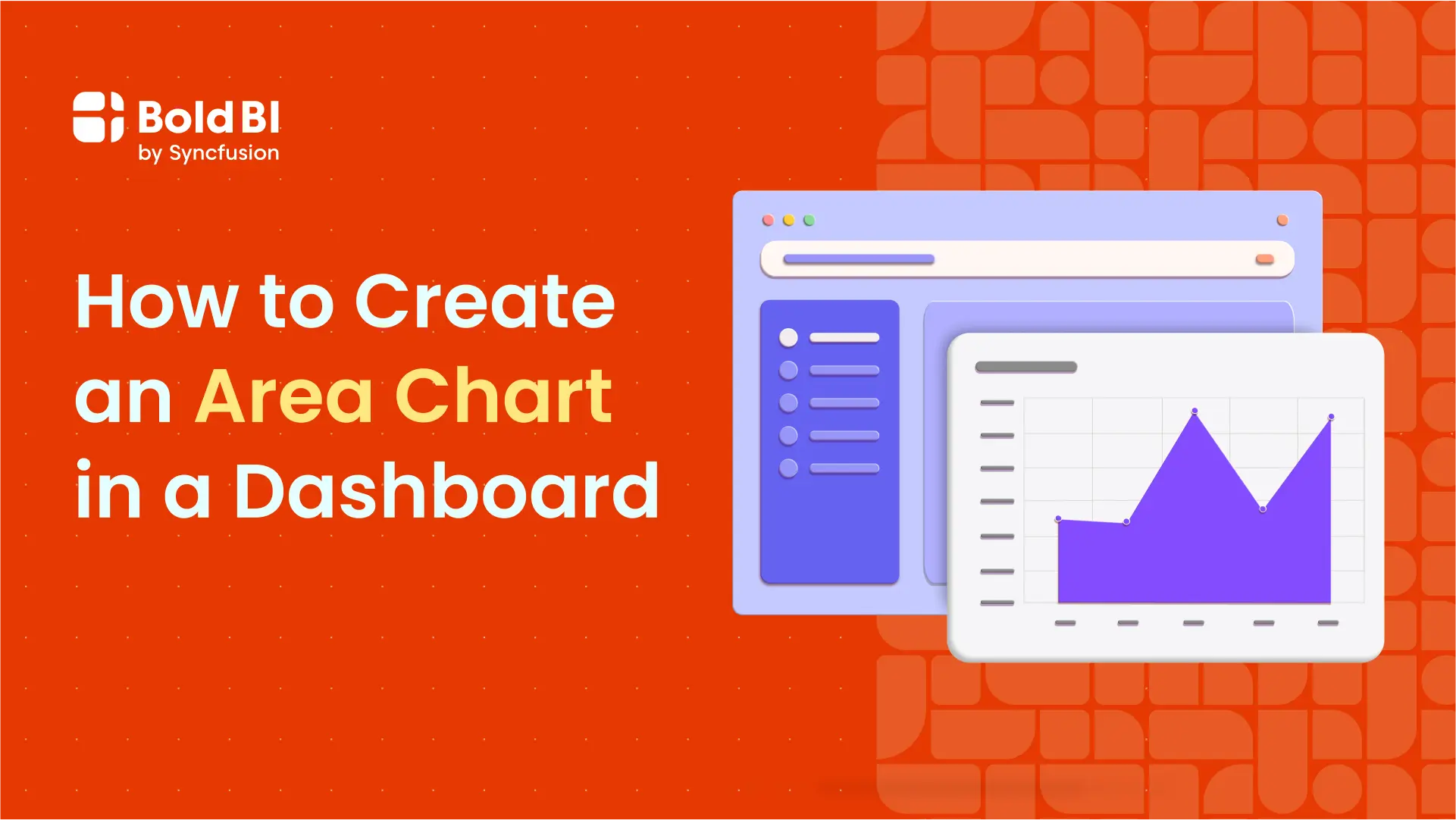 How to Create an Area Chart in a Dashboard