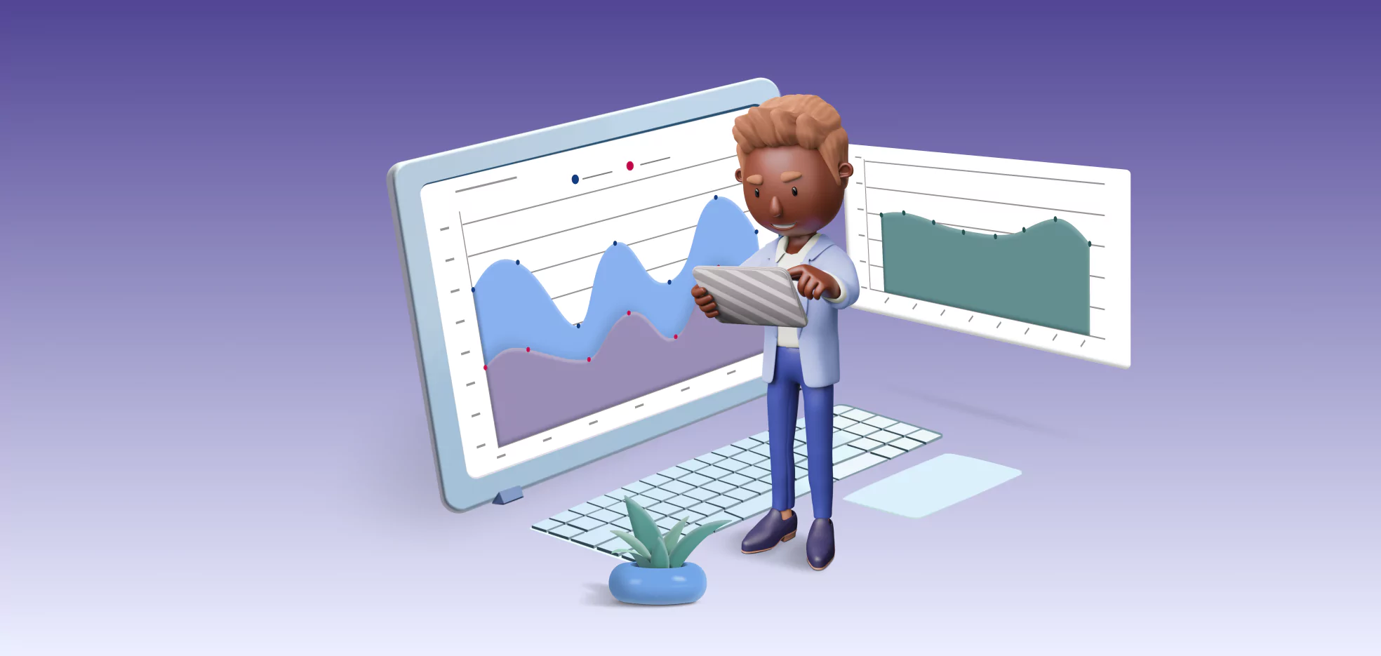 Beyond Lines: Spline Area Charts for Insightful Data Visualization