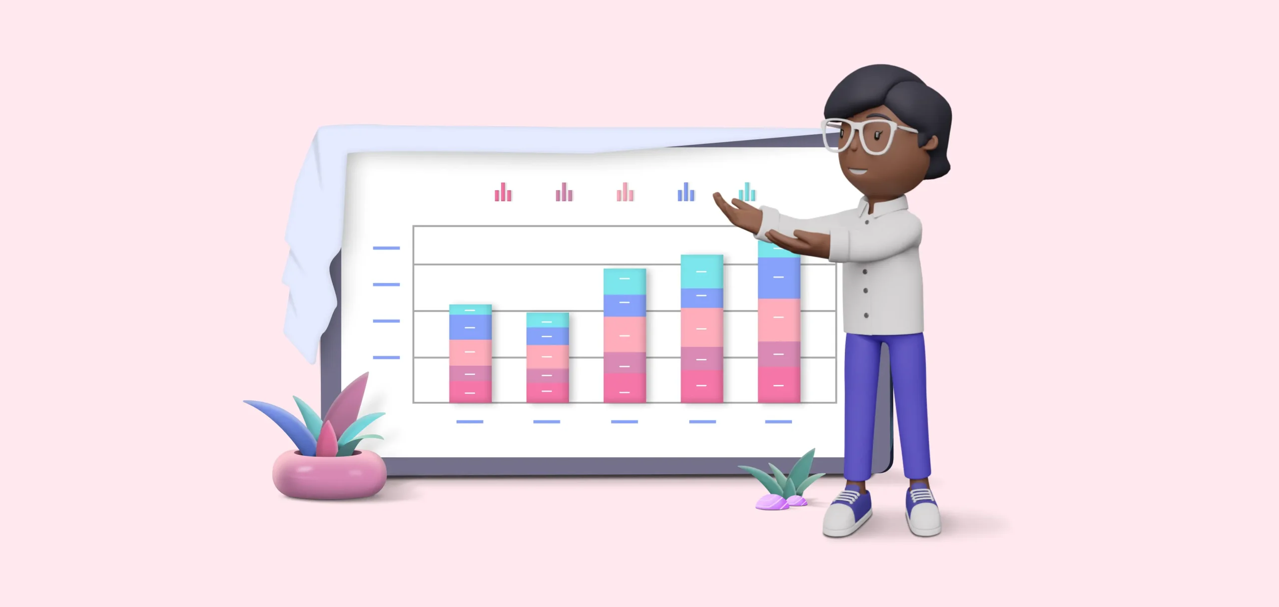 Mastering Visual Data: Unveiling the Power of Stacked Column Charts