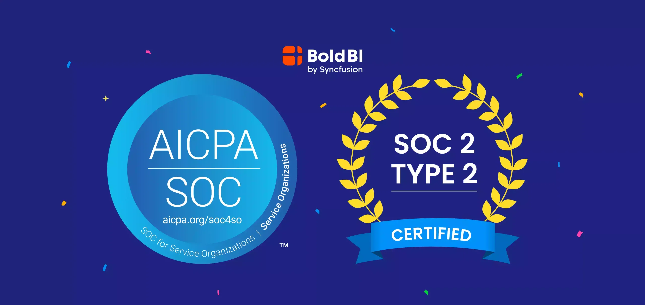 Syncfusion Bold BI Is Now SOC 2® Type 2 Compliance Certified